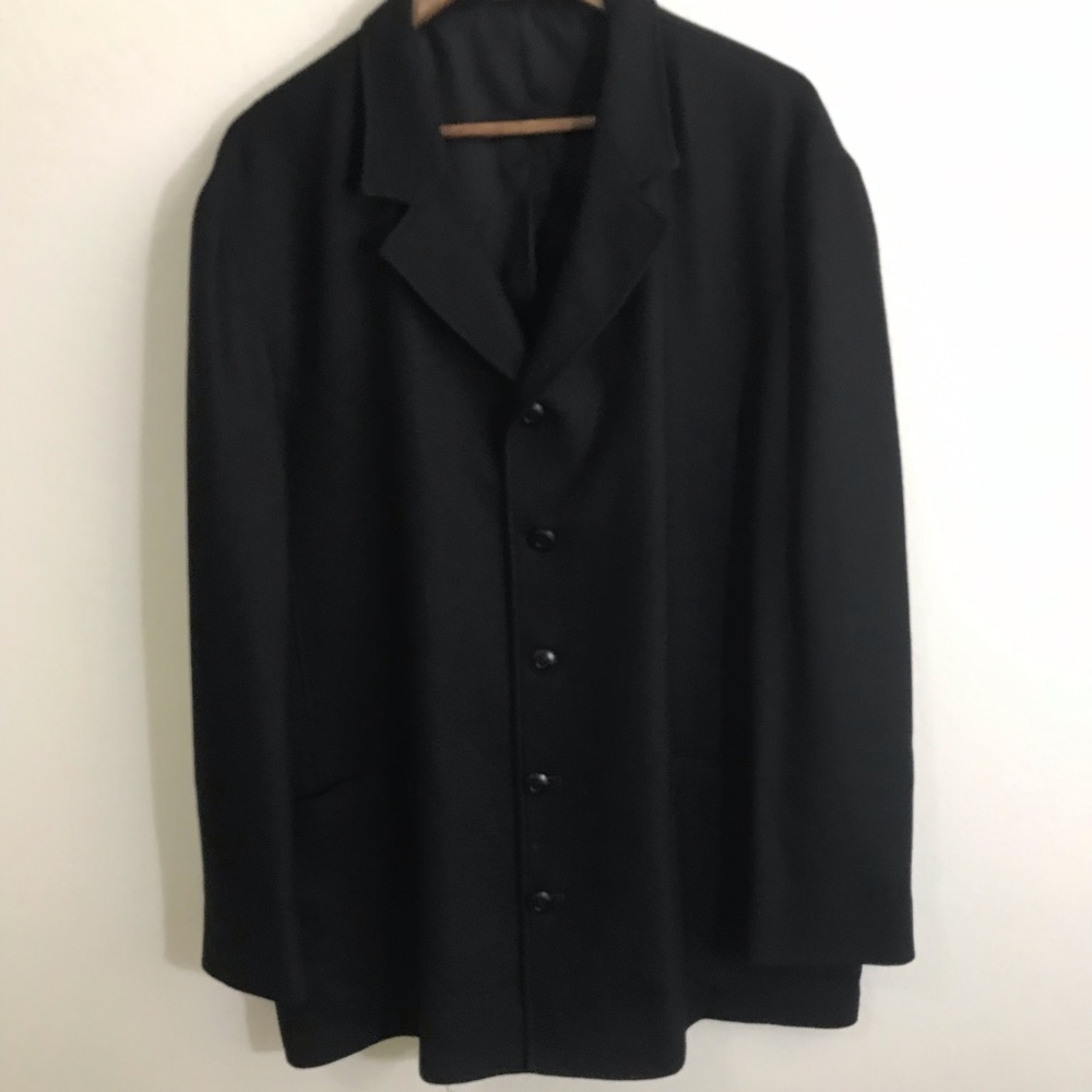 Lord & Taylor Black Suit Jacket 44R